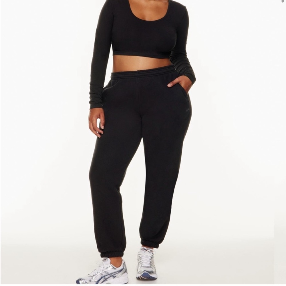 Aritzia TNA Cozy Fleece Boyfriend Basic Sweatpants TALL